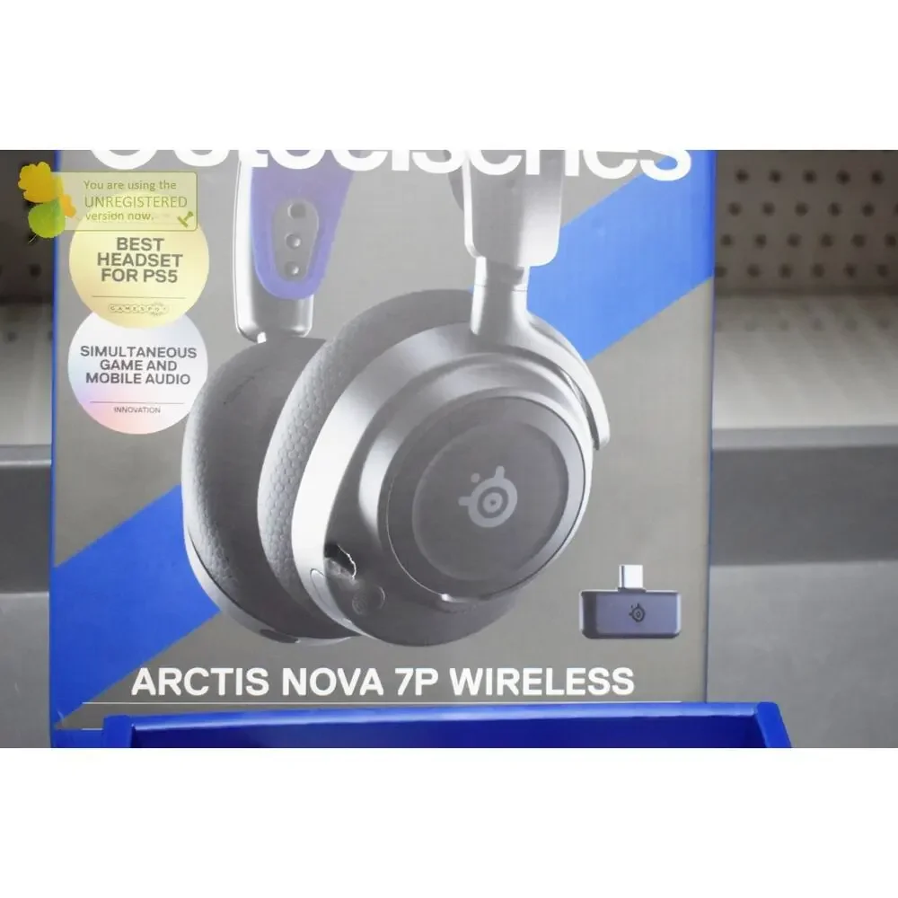SteelSeries Arctis Nova 7 Wireless Gaming Headset for PlayStation 5